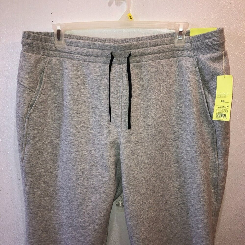 New All in Motion Womens XXL Heather Gray Pockets Drawstring Sweatpants Pants - Picture 4 of 9